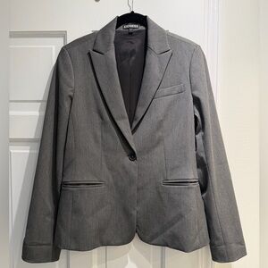 Express Women's Business Professional Suit - Charcoal Blazer and Pants